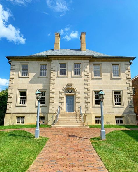 Michael Phillips on Instagram: “Exploring Alexandria: Carlyle House circa 1753, noted for sophisticated and extensive use of Aquia Creek sandstone. I love local materials!…” Alexandria Virginia, Virginia Homes, Architecture House, Virginia, I Love, House Styles, Architecture, On Instagram, Instagram