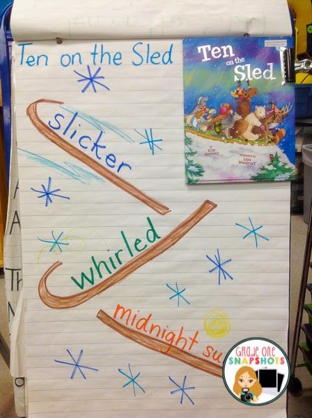 Ten on the Sled activities. #Storytime #kids #reading Ten On A Sled Activities Free Printable, Ten On The Sled Activities, Winter January, Dream Classroom, Christmas Lesson, Five In A Row, Winter Activity, Kindergarten Ela, Ela Activities