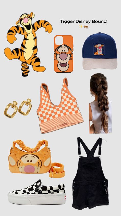 Tigger Disney Outfit ✨🐅 Disney Vacation Outfits, Tigger Disney, Disney Trip Outfits, Disney Outfits Women, Theme Park Outfits, Disney Themed Outfits, Cute Disney Outfits, Family Disney Trip, Disneyland Outfits