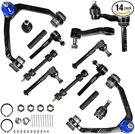 Amazon.com: AUTOSAVER88 -Front Control Arm Kit Compatible with 1997-2004 Ford Expedition/F-150/F-250, 1998-2002 Lincoln Navigator -14pcs Front Suspension Kit(4WD Only) : Automotive Suzuki Cars, Auto Shop, Ancient Egypt Art, Car Spare Parts, Egypt Art, Lincoln Navigator, Metal Projects, Ford F250, Mechanical Design