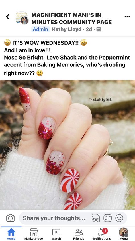 Color Street Christmas Mani, Color Street Christmas 2023, Nail Color Combos, Sparkle Nails, Hello Beautiful, Color Street Nails, Color Street, Winter Nails, Pink Christmas