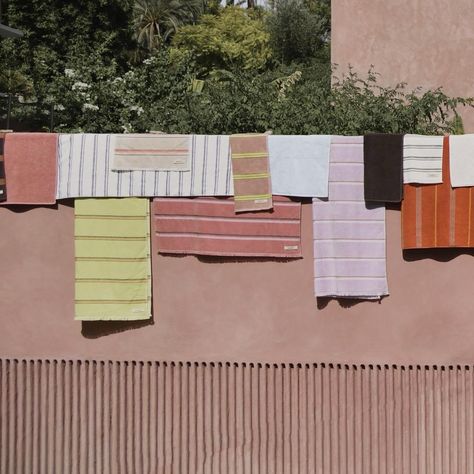 Købn SS24 captured at the iconic @maisonbrummell, Marrakesh by @maroccancolours. Drawing inspiration from the vibrant colours and traditions of Marrakesh and the architectural details that reflect the elements of sun, air, and water the collection features unique colour combinations and timeless stripe designs.⁣ Crafted in Turkey by a family run mill, all products carry a unique QR code to give visibility on the full production cycle in accordance with Made in Green by Oeko-Tex demonstrati... Unique Colour Combinations, Unique Color Combinations, Architectural Details, Colour Combinations, Vibrant Colours, Stripes Design, Architecture Details, Drawing Inspiration, Qr Code