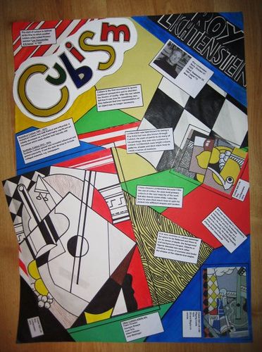 Cubism Art Research Page, Cubism Research Page, Artist Research Page, Visual Balance, Layering Techniques, Art Through The Ages, Book Presentation, Art Alevel, Gcse Art Sketchbook