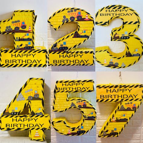 #construction #kidsbirthdayparty #kids #constructionbirthdayparty #constructionparty #birthdayboy #partydecor #birthdaydecor #constructionbirthday #handmade #diy #diybirthdaydecor #birthdayparty #birthdaypartyideas #crafts #pinata #piñatas #piñataspersonalizadas #happybirthdaywishes #number #firstbirthdayparty #2ndbirthday #3rdbirthday Construction Birthday Piñata, Construction Birthday Party Decorations Diy, Construction Pinata Diy, Construction Piñata, Pinata Construction, Construction Pinata, Preschool Halloween Party, Birthday Pinata, Car Birthday Theme