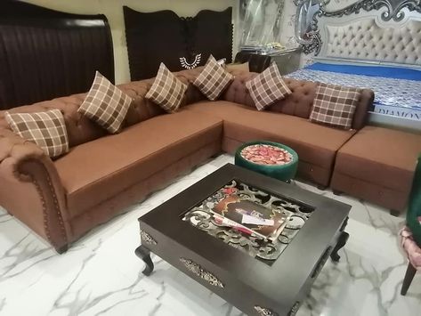 ⭕ F&Home provides Corner Sofa ⭕ 1⃣7 seater L-shape corner with extra back cushions🔹 2⃣Available in every colour combination and fabric🔹 3⃣Molty foam used in seats🔹 4⃣Cushions filled with ball fibre🔹 5⃣Also gives guarrente of structure🔹 6⃣Manufactures every kind of furniture items🔹 7⃣For order and pics kindly inbox or whatsapp at 03075101315 🔹 ✴Bilal Rajpoot🔹https://www.facebook.com/FHomeCollection Furniture Items, Colour Combination, Corner Sofa, L Shape, Home Collections, Home Interior, Design Home, Latest Design, Color Combinations