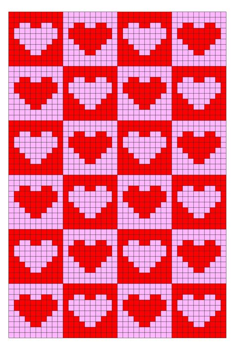 Crochet Blanket Grid Pattern, Free Alpha Patterns, Pixel Art Crochet Blankets, Knitting Pixel Pattern, Two Color Pixel Art, Grid Pattern Crochet Pixel Art, Knitting Grid Patterns, Crochet Graph Patterns Easy, Crochet Pixel Blanket