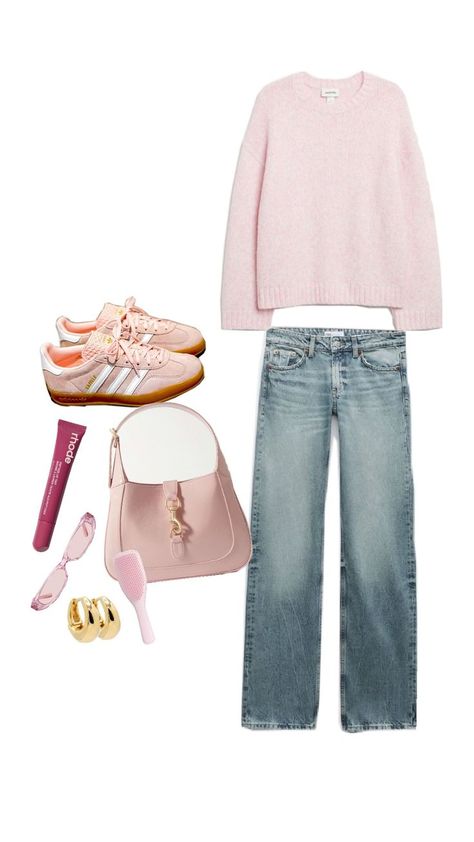 Clean Girl Outfit, First Day Of School Outfit, Outfit Pink, Clean Girl, School Outfit, First Day Of School, Dream Wardrobe, First Day, Outfit Ideas