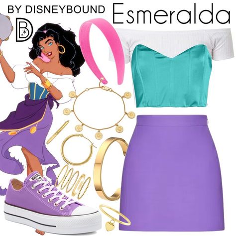 Romani Woman, Disney Bound Outfits Casual, The Hunchback Of Notre Dame, Disney Princess Artwork, Hunchback Of Notre Dame, Disney Theme Party, Disney Wiki, Disney Bound Outfits, Disney Inspired Outfits