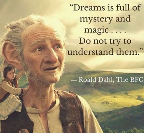 Sundays are for daydreaming. What’re you dreaming about today? #ChooseToBeNice #SundayFunDay #weekend #dreams #TheBFG The Bfg Quotes, Bfg Book, The Bfg Book, Famous Film Quotes, Awakenings Movie, The Bfg, Typewriter Series, Disney Live Action Movies, Shel Silverstein