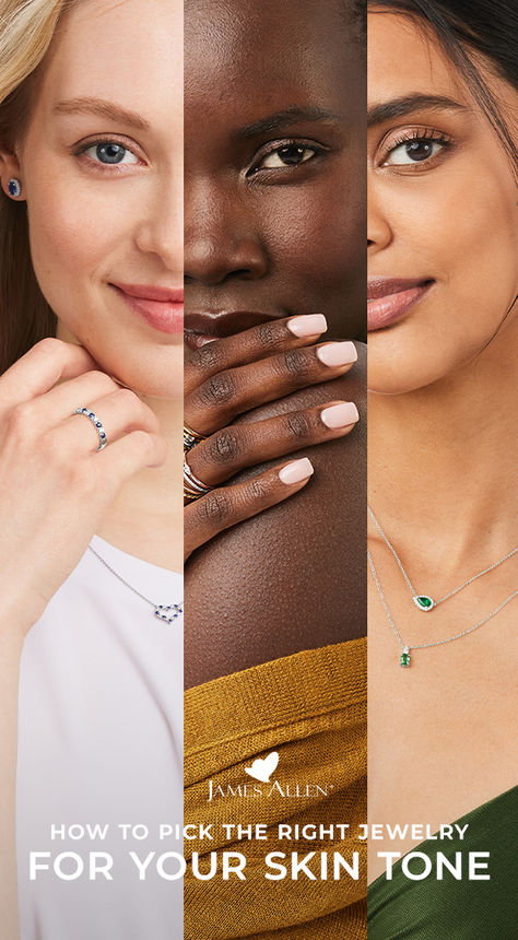 There’s a good reason certain metal types suit you better than others. Read on and find out how to pick the right jewelry color for your skin tone! Jewelry Color For Skin Tone, Gold Or Silver Jewelry Skin Tone Test, What Color Jewelry For Skin Tone, Silver Vs Gold Jewelry Skin Tone, Gold Vs Silver Jewelry Skin Tone, Silver Or Gold Jewelry Skin Tone, Gold Or Silver Jewelry Skin Tone, Winter Skin Tone, Neutral Skin Tone