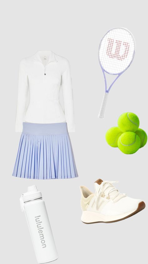 #tennis#outfit#let’s hit the court Tennis Outfit Ideas, Tennis Outfit, Gym Fit, Tennis Clothes, The Court, Sport Wear, Modest Outfits, Tennis, Outfit Inspirations