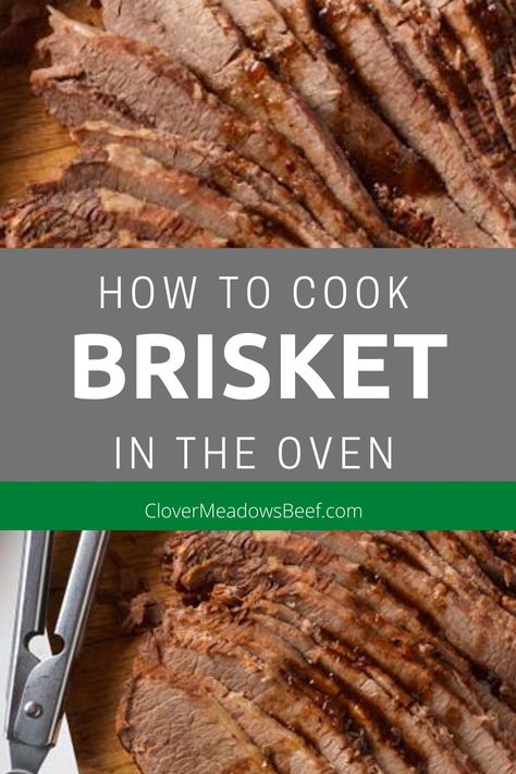 Easy Beef Brisket Recipes, Cook Brisket In Oven, Christmas Brisket Recipes, Oven Roasted Brisket, Brisket In Oven, Oven Brisket Recipes, Oven Baked Brisket, Oven Brisket, Brisket In The Oven