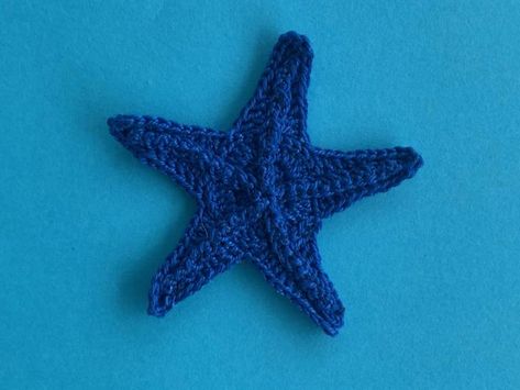 Crochet Starfish Pattern • Kerri's Crochet Crochet Star Blanket Pattern, Crochet Star Coaster, Star Pattern Crochet, Star Blanket Pattern, Crochet Star Pattern, Crochet Star Blanket, Crochet Starfish, Blanket Pattern Crochet, Deco Marine