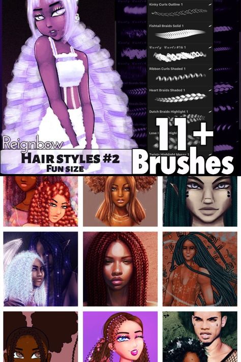 ✅CLICK THE LINK!⬆️ Find the best curly hair braid brushes to help you achieve your dream curls. #curlyhair . #Free_Braid_Brush_Procreate #Free_Curly_Hair_Brushes_Procreate #Curly_Hair_Brush_Procreate #Black_Hair_Procreate_Brushes_Free Free Braid Brush Procreate, Free Curly Hair Brushes Procreate, Curly Hair Brush Procreate, Black Hair Procreate Brushes Free, Procreate Hair Brushes Free, Curly Hair Drawing Reference, Curly Hair Braid, Drawing Hair Braid, Stunning Paintings