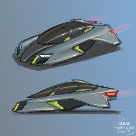 Futuristic Car Drawing, Futuristic Luxury Cars, Futuristic Car Interior Design, Futuristic Flying Vehicles, Sci Fi Car Concept Art, Flying Car Concept Art, Hover Car Concept Art, Future Car Drawing, Cyberpunk Car Concept Art