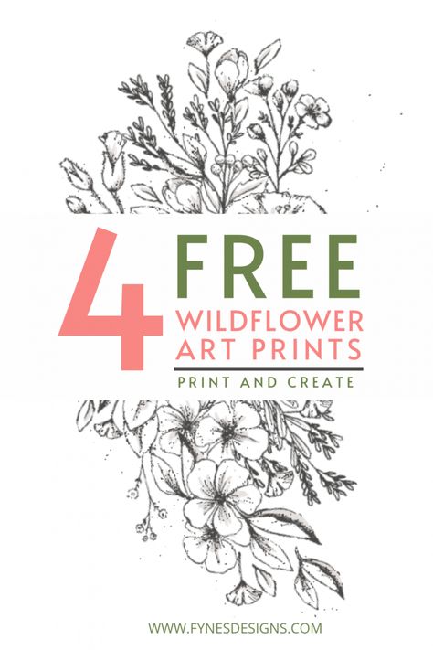 How to Print on Watercolor Paper | US interior design | Fynes Designs Flowers To Print Free Printable, Printing On Watercolor Paper, Printable Watercolor Art Free, Free Printable Watercolor Wall Art, Free Watercolor Printable Templates, Watercolor Templates Printables Free, Watercolor Printable Free, Free Botanical Printables, Free Printable Flowers