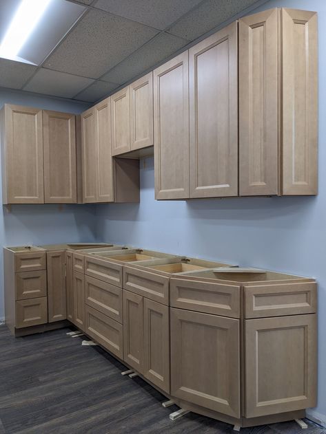 Butterscotch Cabinets - J&K Cabinetry Colors Butterscotch Kitchen Cabinets, Cabinetry Colors, Transitional Design Style, Butterscotch Color, Solid Wood Kitchens, Natural Wood Finish, Kitchen Cabinets In Bathroom, Door Color, Bathroom Cabinets