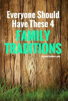 Everyone Should have These 4 Family Traditions! 4 Family, Ibu Bapa, Traditions To Start, Christmas Traditions Family, Family Ideas, Blended Family, Family Night, Family Memories, Family Goals