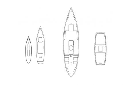 Architectural Figures, Boat Architecture, Interior Collage, Boat Sketch, Boat Marina, Architecture Diagram, Boat Vector, Boat Drawing, Interior Design Presentation