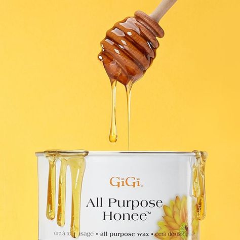 The queen bee of All Purpose waxes! 🐝🍯⁠ #GiGiSpa  #Regram via @B3s1HcThCgx Epilating, Wax Spa, Waxing Tips, Wax Hair Removal, Body Hair Removal, Unwanted Hair Removal, Natural Honey, Unwanted Hair, Vaseline