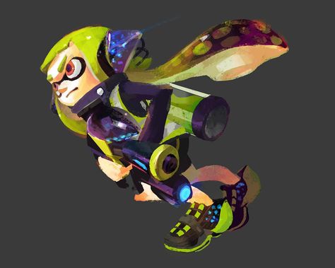 Splatoon Tumblr, Agent 3, Splatoon 2 Art, Splatoon Comics, So Fresh, Game Character Design, Art Style Inspiration, Super Smash Bros, Wii U