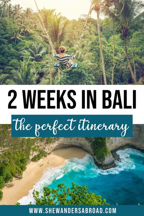 Bali In 2 Weeks, Bali Tourist Attractions Map, How To Plan A Trip To Bali, Bali Things To See, Bali Secret Places, Bali Two Week Itinerary, Trip To Bali Travel Guide, Bali Best Places, Best Bali Itinerary