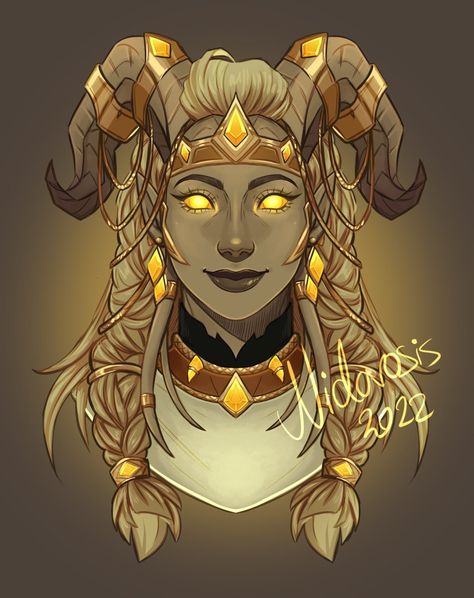 Lightforged Draenei, Horns Decor, Fantasy Demon, Pathfinder Character, Dnd Races, Warcraft Art, Monster Concept Art, Dungeons And Dragons Characters, Demon Art