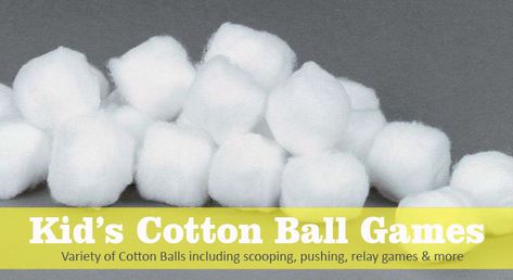 Games With Cotton Balls, Cotton Ball Minute To Win It, Cotton Ball Games Christmas, Minute To Win It Cotton Ball Game, Winter Relay Races For Kids, Snow Shovel Race, Snowball Toss Game For Kids, Snowball Relay Race For Kids, Cotton Ball Games For Kids