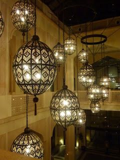 The Insider: Arabian Lights Light Fixtures Staircase, Hallway Ceiling Lights, Entry Chandelier, Moroccan Lamps, Foyer Lighting Fixtures, Entrance Lighting, Hallway Light Fixtures, Entry Lighting, Hall Lighting