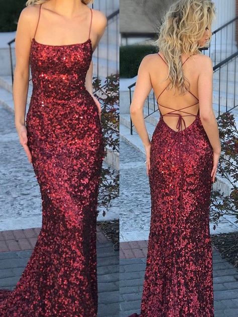 Custom Prom Dresses, Custom Prom Dress, Sequin Prom Dress, Winter Fabric, Cheap Custom, Grad Dresses, Red Sequin, Hoco Dresses, Prom Gown