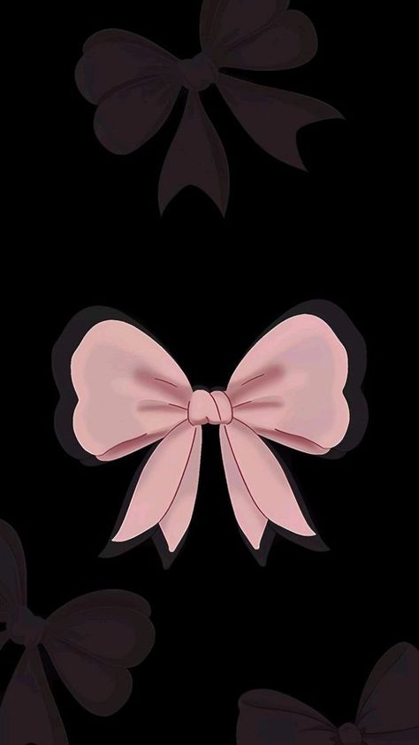 Bow Wallpaper Iphone, Wallpaper Violet, Iphone Wallpaper Violet, Pink And Black Wallpaper, Pretty Wallpaper Ipad, Wallpaper Iphone Boho, Pink Wallpaper Backgrounds, Bow Wallpaper, Heart Iphone Wallpaper