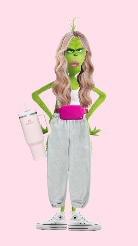 It’s giving grumpy pantssss!! #grinch #preppy #stanleyyyyy #grump!! Funny Grinch Wallpaper, Grinch Memes, Shrek Funny, Funny Lockscreen, Preppy Inspiration, Cute Funny Pics, Sephora Skin Care, Funny Pix, Funny Iphone Wallpaper