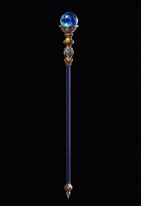 Moon Staff Fantasy Art, Magical Staff Design, Wizard Staff Design, Mage Staff Design, Scepter Royal, Sceptre Royal, Sorcerer Staff, Fantasy Staff, Mage Staff