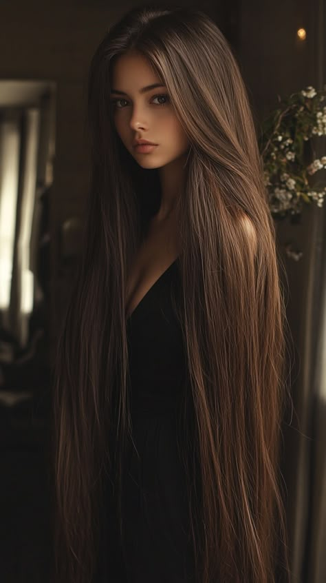 Long Hairstyles for Women Hair Long Hairstyles, Long Hairstyles For Women, Essential Hair Products, Easy Care Hairstyles, Huge Hair, Elegant Ponytail, Blue Ombre Hair, Long Hair Models, Hair Inspiration Long