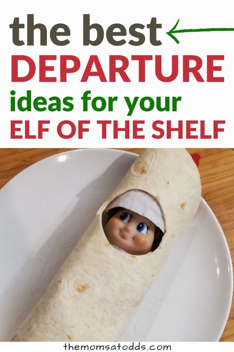 Best Elf On The Shelf Goodbye, Christmas Eve Morning Elf On The Shelf, Elf On Christmas Eve, Farewell Elf On The Shelf Ideas, Elf Says Goodbye Ideas, Elf On Shelf Last Day Ideas, Last Day With Elf On The Shelf, Elf On Shelf Departure Ideas, Goodbye From Elf On The Shelf