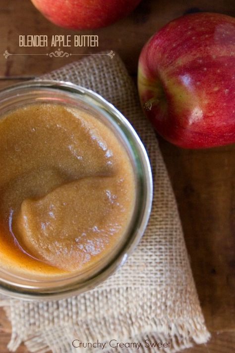 Blender Apple Butter Recipe Ninja Blender Recipes, Blendtec Recipes, Apple Butter Recipe, Easy Puddings, Pampered Chef Recipes, Ninja Recipes, Vitamix Recipes, Blender Recipes, Apple Butter