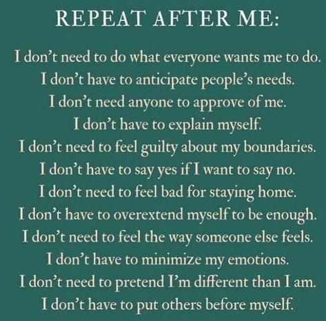 Repeat After Me, Fina Ord, Visual Statements, Mental And Emotional Health, Chakra Healing, Note To Self, Good Advice, The Words, Wisdom Quotes