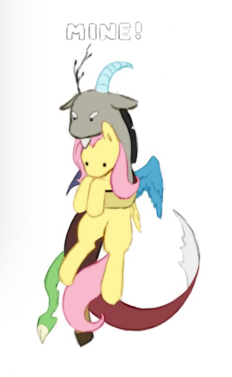 Mlp Fluttershy And Discord, Discord And Fluttershy Fanart, Fluttershy With Animals, Fluttershy Fanart Pfp, Mlp Fan Art Fluttershy, Flutter Shy And Discord, Mlp Discord X Fluttershy, Human Discord Mlp, Discord X Fluttershy Human