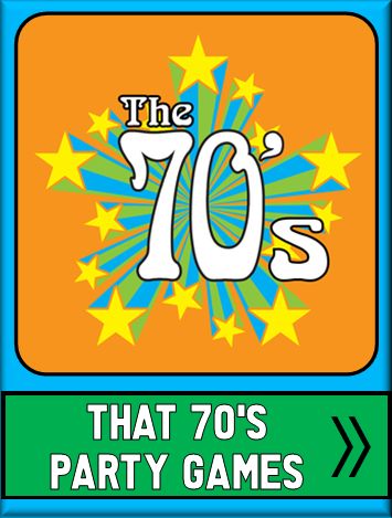 70s Games Party Ideas, Hippie Party Games For Adults, 70s Bday Theme, 70s Theme Party Games, 70s Theme Party Decorations Ideas, 70s Party Activities, 1970 Party Theme Ideas, Groovy Party Games, 70s Party Games