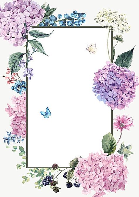 Vector fresh flowers hand-painted watercolor background square box Background Square, Box Vector, Box Flowers, Frame Floral, Flowers Background, Floral Border Design, Frame Background, Flower Invitation, Flowers Watercolor