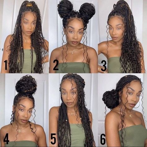 C4 Hair, Goddess Braid Styles, Goddess Hair, Braids Ideas, Big Box Braids Hairstyles, Flot Makeup, Goddess Braids Hairstyles, Box Braids Hairstyles For Black Women, Braided Hairstyle