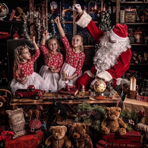 Santa Minis, Santa Sessions, Christmas Camper, Santa Mini, Christmas Shoot, Santa's Little Helper, Christmas Time Is Here, Christmas Photography, Mrs Claus