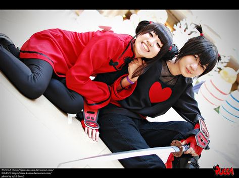 Pucca Costume, Spinelli Recess, Pucca And Garu, Duo Poses, Costume Armour, Couples Halloween Outfits, Cartoon Couple, Popular Cartoons, Halloween 2015