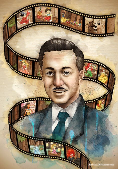 Through the many years Roy Disney, Walter Elias Disney, Princess And The Frog, 9 Hours, Pinturas Disney, Disney Life, Dessin Adorable, Disney Quotes, Pinocchio