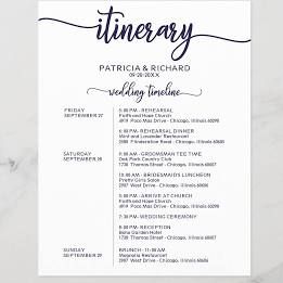 Wedding Schedule Timeline, Celebration Invitations, Wedding Weekend Itinerary, Wedding Schedule, Wedding Itinerary, Blue Invitation, Invitation Calligraphy, Weekend Itinerary, Welcome Letters