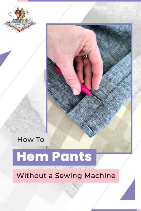 #DIYFashion #NoSewHemming #FashionTips #DIY #Hemming #FashionHacks Altering Pants, Sewing Machine Reviews, Hem Pants, Top Sewing, Pinking Shears, Seam Ripper, Iron Lighting, How To Hem Pants, Fabric Glue