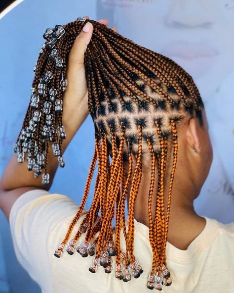 Beaded Twist Hairstyles, Mini Braids On Natural Hair With Beads Tutorial, Twist With Beads For Kids Hair, Knowles’s Braids With Beads Hairstyles, Bead Hairstyles For Kids Natural Easy, African Braids Hairstyles Pictures, Braids Pictures, Short Twists, Twist Cornrows