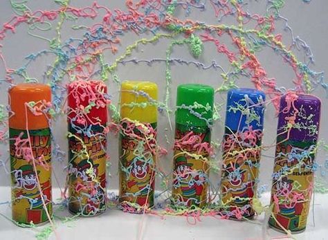 Silly String Neon Pool Parties, Silly String, 90s Birthday, Rose Gold Wedding Cakes, Sweet Sixteen Birthday Party Ideas, Glow Birthday Party, Balloon Designs, Jw Pioneer Gifts, Glow Birthday