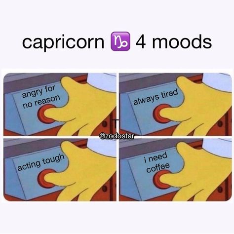 Zodiac Quotes Capricorn, How Capricorn Sees The Signs, Capricorn Memes Funny Truths, Capricorn X Aquarius, Capricorn Memes Funny, Capricorn Core, Capricorn Mood, Capricorn Meme, Aquarius Funny