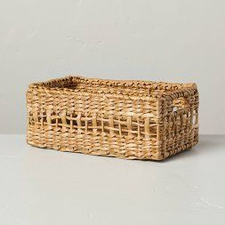 Target Decor, Hearth & Hand With Magnolia, Wire Storage, Chip And Joanna Gaines, Hearth And Hand, Rattan Basket, Affordable Home Decor, Lantern Candle Holders, Storage Bin